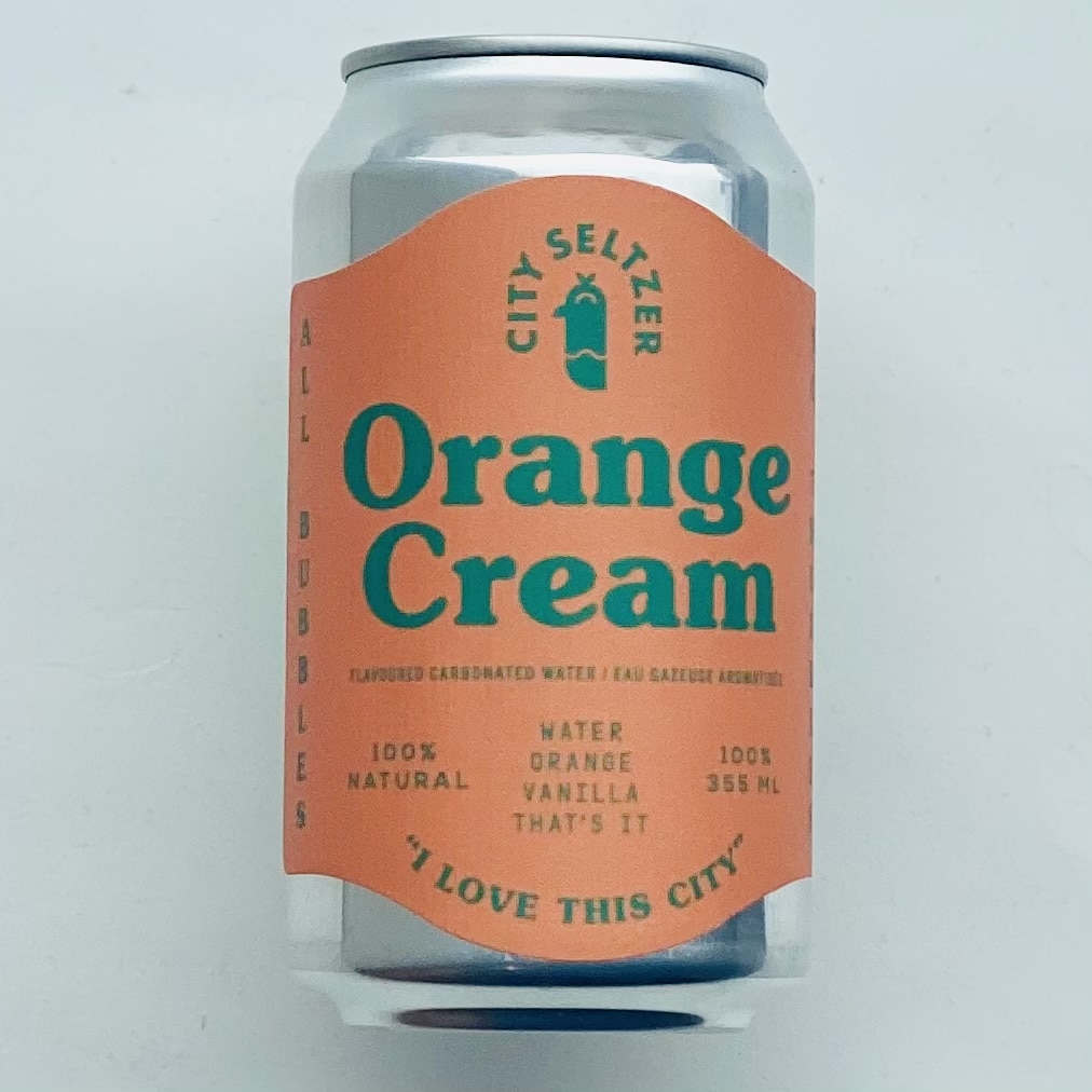 Orange Cream City Seltzer 