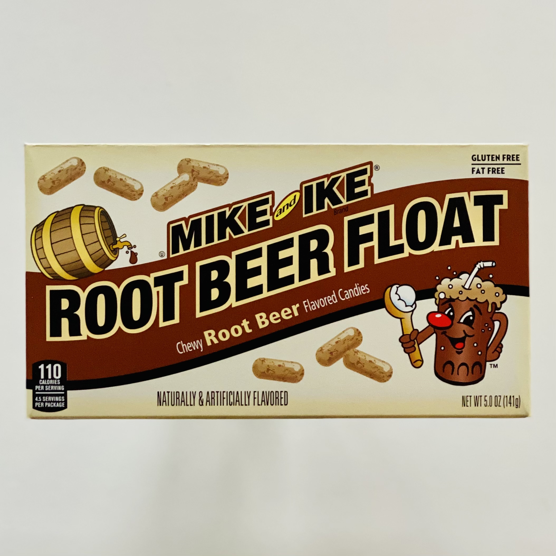 Mike and Ike Rootbeer Float