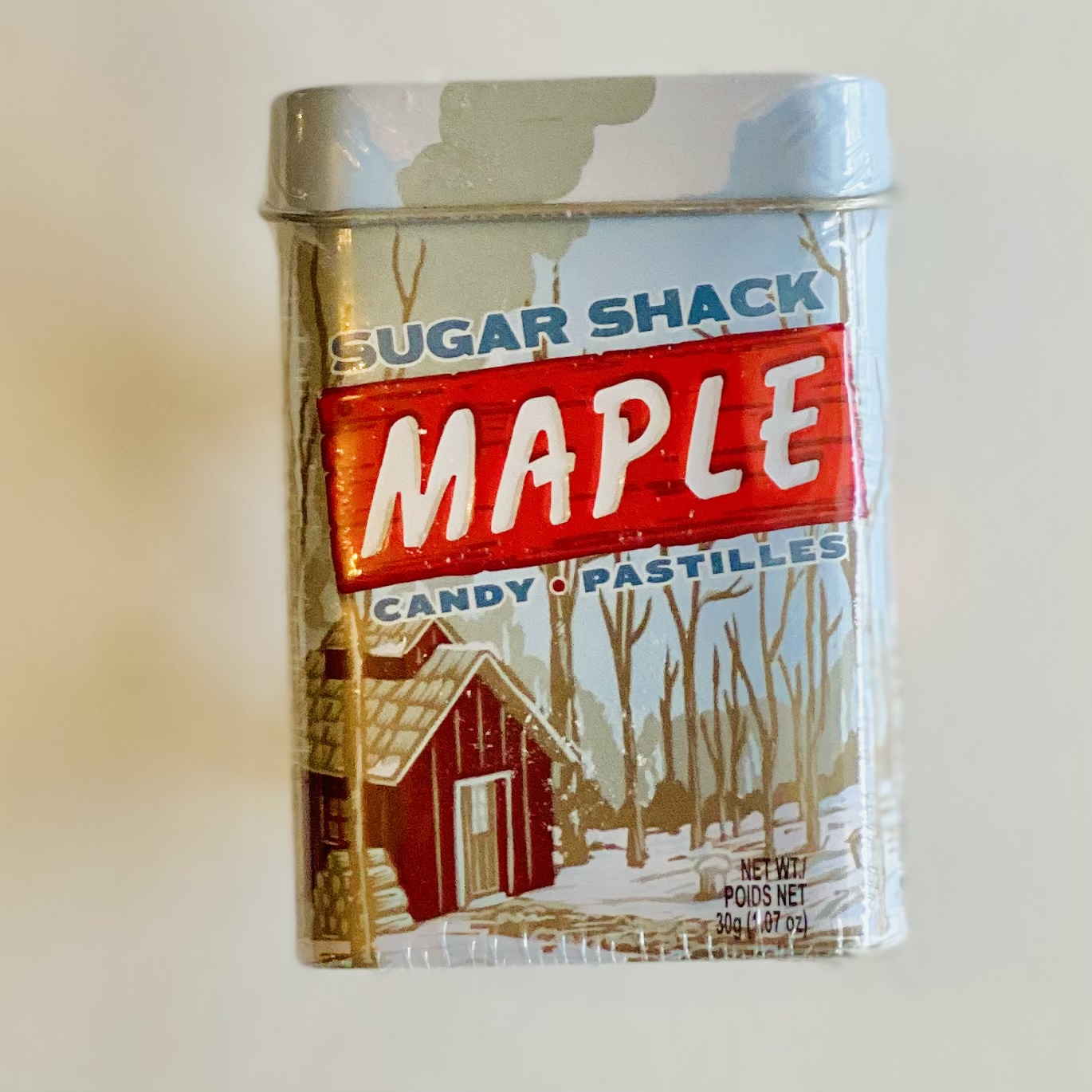 Maple Sugar Shack Candy Tin