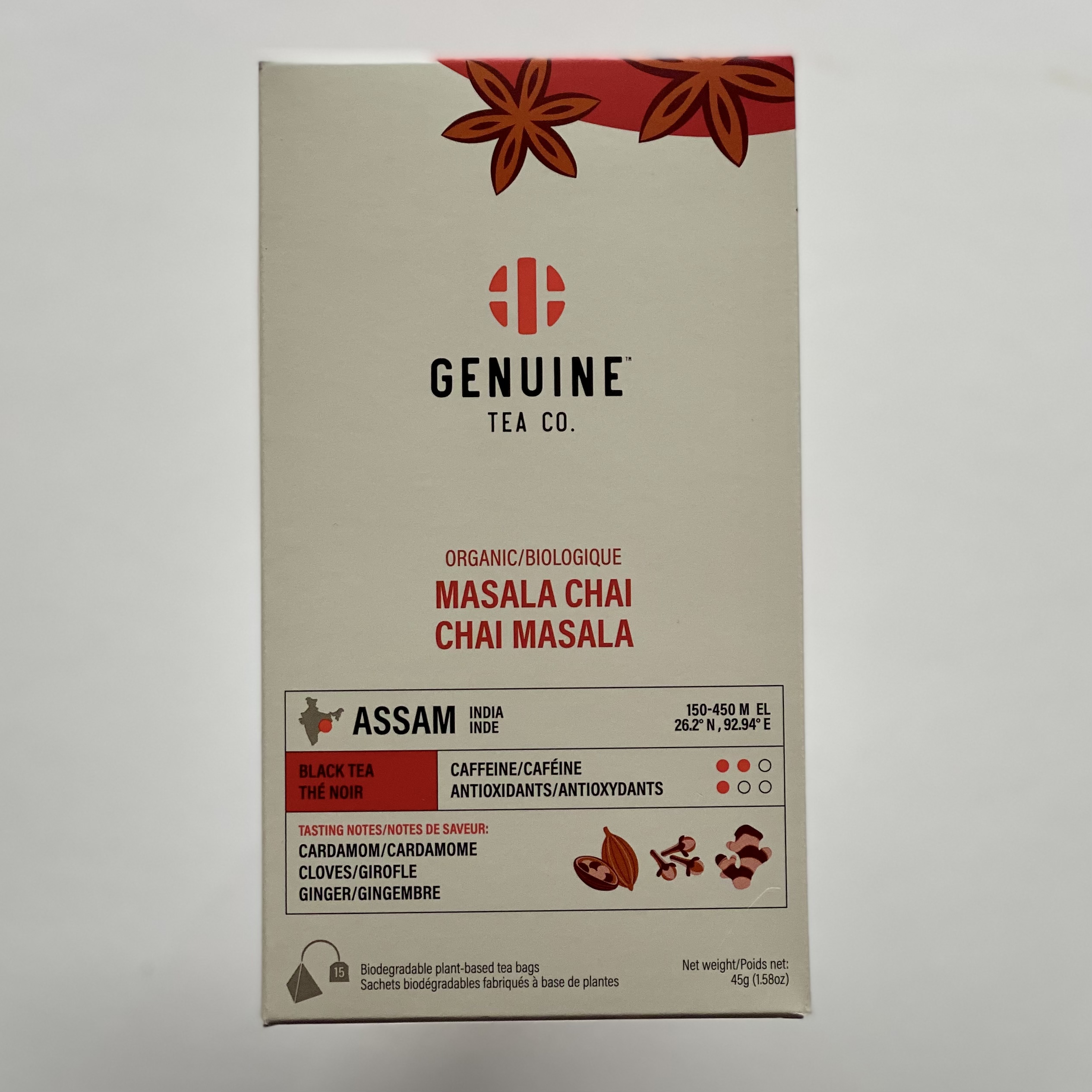 Organic Masala Chai Tea Bags