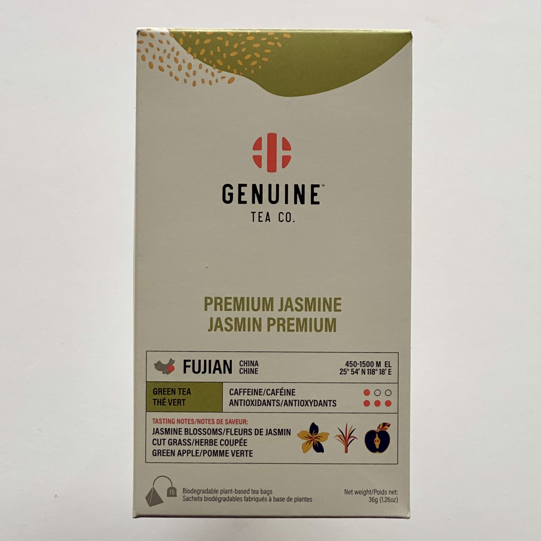 Premium Jasmine Green Tea Bags 